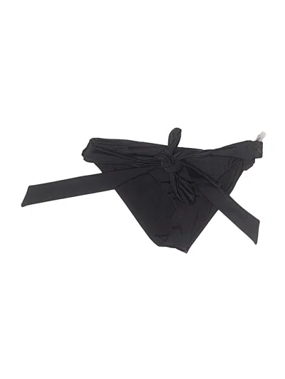 Pre-owned Adore Me Swimsuit Top Black Swimwear