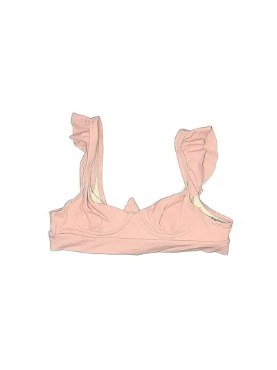 Pre-owned Adore Me Swimsuit Top Pink Swimwear