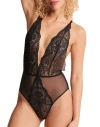 Adore Me Talia Bodysuit Lingerie In Black