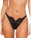 Adore Me Talulah Thong Panties In Black