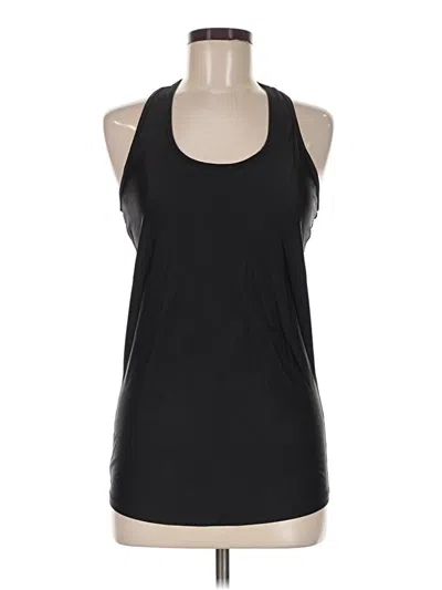 Pre-owned Adore Me Tank Top Black Halter Neckline Tops