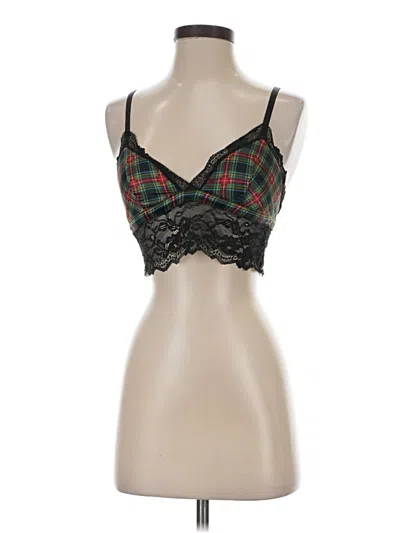 Pre-owned Adore Me Tank Top Black Sweetheart Neckline Tops