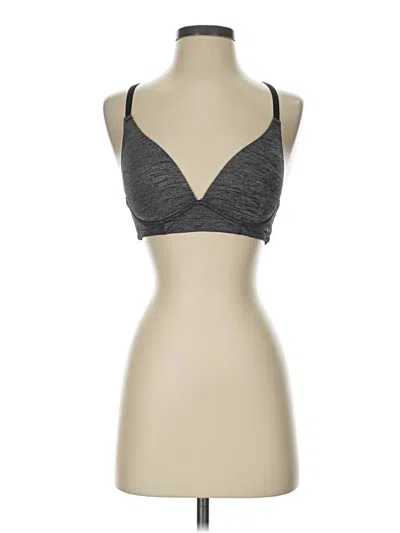 Pre-owned Adore Me Tank Top Gray Halter Neckline Tops
