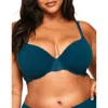 Adore Me Teagan Contour Full Coverage Bra In Dark Green