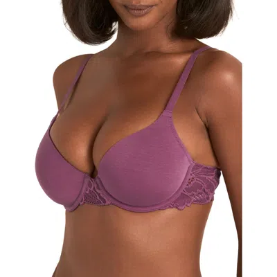 Adore Me Teagan Contour Full Coverage Bra In Purple
