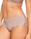 Adore Me Teagan Shortie Panties In Medium Beige
