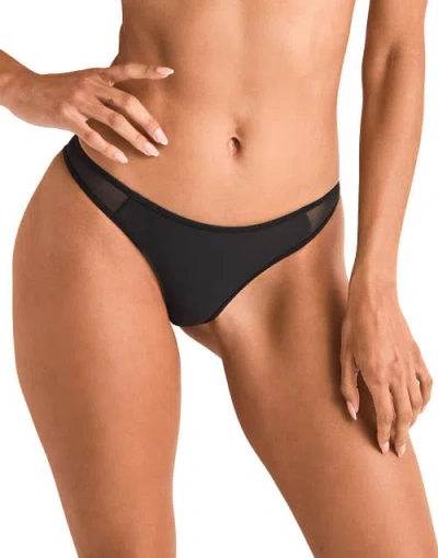 Adore Me Terri Swimwear Bikini Bottom In Black