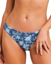 Adore Me Tricia Swimwear Bikini Bottom In Floral Blue