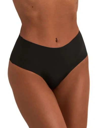 Adore Me Trista High Cut Panties In Black