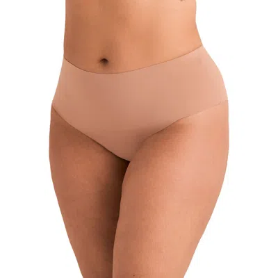 Adore Me Trista High Cut Panties In Neutral