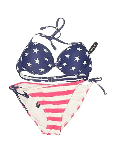 Pre-owned Adore Me Two Piece Swimsuit In Pink