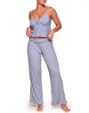 Adore Me Valencia Pajama Cami And Pants Set In Medium Purple