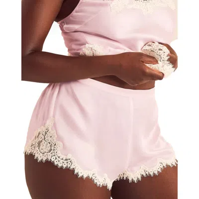 Adore Me Vegan Pajama Atelier Collection Silk Short In Pink