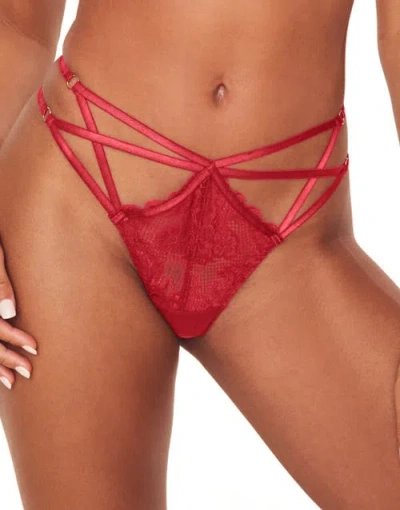 Adore Me Vianna G-string Panties In Dark Red