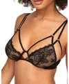 Adore Me Vianna Unlined Plunge Bra In Black
