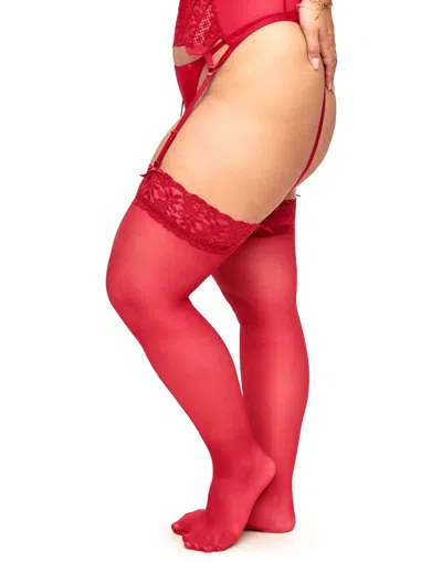 Adore Me Walkpop Tara Women's Plus-size Thigh-high Stockings In Multi