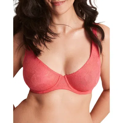 Adore Me Winona Unlined Full Coverage Bra In Pink