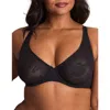 Adore Me Winona Unlined Full Coverage Bra In Black