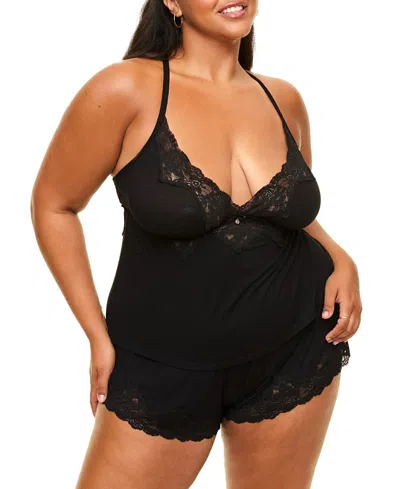 ADORE ME WOMEN'S LORA PLUS-SIZE PAJAMA CAMI & SHORTS SET