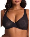 Adore Me Women's Winona Plus-size Unlined Full Coverage Bra In Black