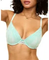 Shop Adore Me Wren Women's Push Up Plunge Bra In Light Blue