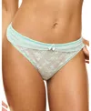 Adore Me Wren Thong Panties In Light Blue