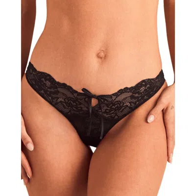 Adore Me Yrene Cheeky Panties In Black