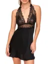 Adore Me Zandy Slip Lingerie In Black