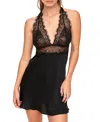 Adore Me Zandy Slip Lingerie In Black