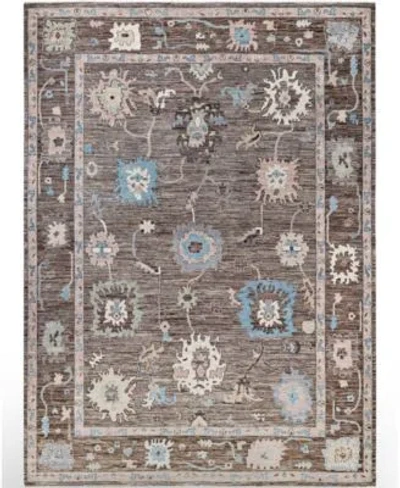 Adorn Hand Woven Rugs Colorful Oushak M0103 31 Rug Collection In Brown
