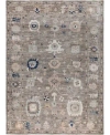 Adorn Hand Woven Rugs Colorful Oushak M0103 34 Rug Collection In Brown
