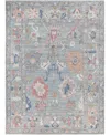 Adorn Hand Woven Rugs Colorful Oushak M0103-38 9'1"x12'1" Area Rug In Blue