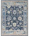 Adorn Hand Woven Rugs Colorful Oushak M0103-39 9'1"x11'7" Area Rug In Blue