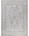 Adorn Hand Woven Rugs Colorful Oushak M0103-40 8'11"x11'10" Area Rug In Gray