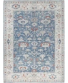 Adorn Hand Woven Rugs Colorful Oushak M0103 41 Rug Collection In Blue