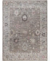 Adorn Hand Woven Rugs Colorful Oushak M0103 42 Rug Collection In Brown