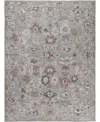 Adorn Hand Woven Rugs Colorful Oushak M0103-43 8'10"x11'10" Area Rug In Gray