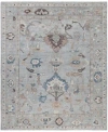 Adorn Hand Woven Rugs Colorful Oushak M0103 45 Rug Collection In Blue