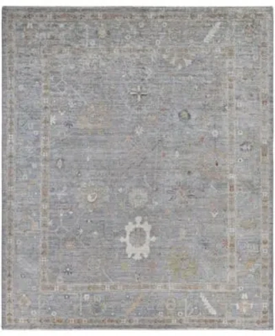 Adorn Hand Woven Rugs Colorful Oushak M0103 49 Rug Collection In Gray