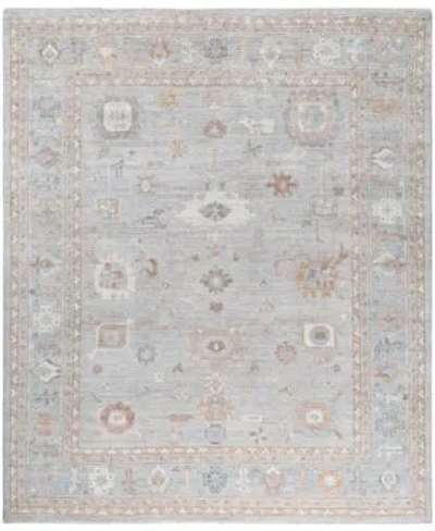 Adorn Hand Woven Rugs Colorful Oushak M0103 51 Rug Collection In Gray