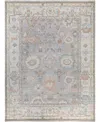 Adorn Hand Woven Rugs Colorful Oushak M1945 8'10''x11'10'' Area Rug In Gray