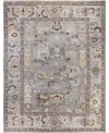 Adorn Hand Woven Rugs Colorful Oushak M1945 9'x11'7'' Area Rug In Gray