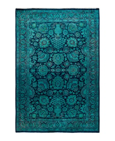 Adorn Hand Woven Rugs Fine Vibrance M1130 4'2"x6'1" Area Rug In Neutral