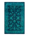 Adorn Hand Woven Rugs Fine Vibrance M1130 4'8''x7'2'' Area Rug In Blue