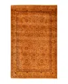 Adorn Hand Woven Rugs Fine Vibrance M1135 4'7''x7'1'' Area Rug In Beige