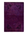 Adorn Hand Woven Rugs Fine Vibrance M1163 Rug Collection In Pink