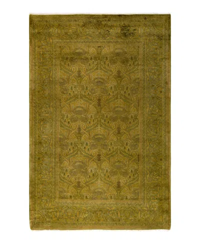 Adorn Hand Woven Rugs Fine Vibrance M1171 4'8"x7'3" Area Rug In Neutral