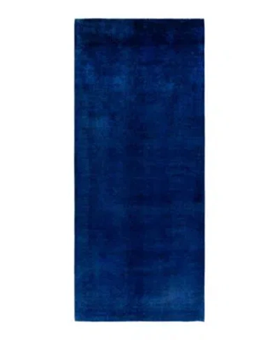 Adorn Hand Woven Rugs Fine Vibrance M1182 Rug Collection In Blue