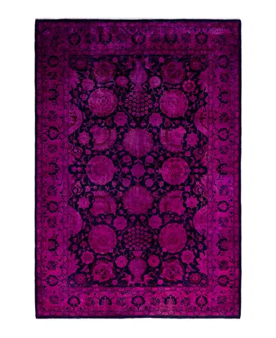 Adorn Hand Woven Rugs Fine Vibrance M1195 6'2"x8'10" Area Rug In Pink