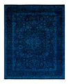 Adorn Hand Woven Rugs Fine Vibrance M1195 8'1''x9'10'' Area Rug In Blue